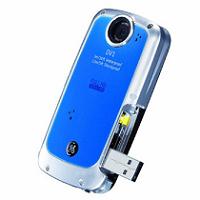    GE Active Waterproof Digital Video Camera (Aqua Blue).