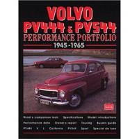   Volvo PV444 & PV544 1945-65    (Volvo PV444 & PV544 1945-65 (Performance Portfolio S.) [Paperback])